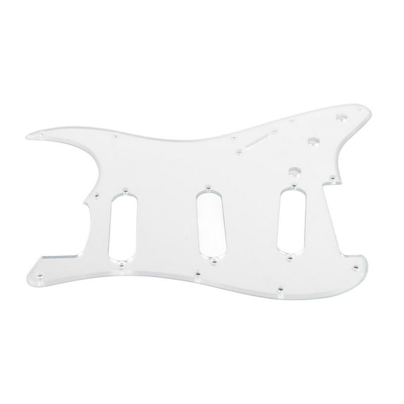 Guitar Pickguard Replacement Aluminum Foil Shielding PVC Scratch Protection Guitar Guard Plate GSSS31