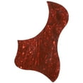 thumbnail image 1 of Guitar Pickguard Self Adhesive Sticker Red Tortoise Shell Duck Shape Guard Accessories, 1 of 8