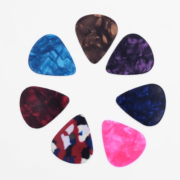 Guitar Picks, 30 Pack Celluloid Guitar Pick Heavy Gauges Variety Pack for Acoustic Guitar, Electric Guitar, Bass (1.2mm)