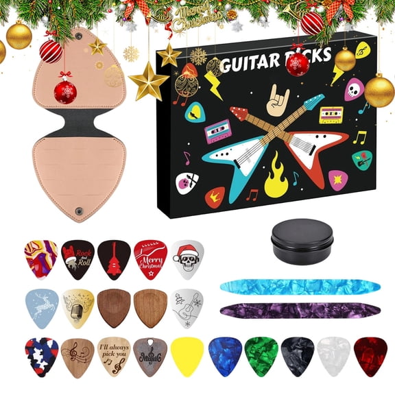 Guitar Picks Advent Calendar 2025, 24-Day Christmas Countdown