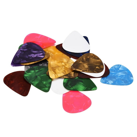 Guitar Picks Guitar Accessories 0.46mm Thickness Multi-Color Pack of 50