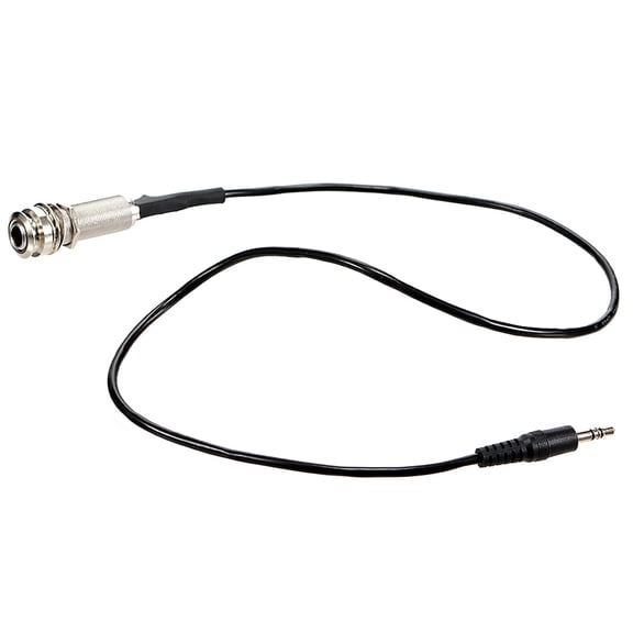 Guitar Piezo Adapter Cable 66cm Endpin Output Jacks Stereo Connection Quick Installation Acoustic Pickup Replacement Cord