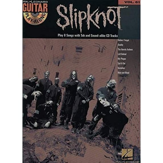 Pre-Owned Guitar Play Along Volume 61 Slipknot Guitar Book/Cd Paperback