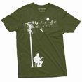 thumbnail image 1 of Guitar Player Creative T-Shirt Guitarist Music Tee | Country Music Band Tee Shirt (Medium Military Green), 1 of 6