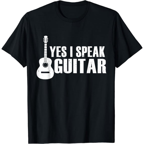 Guitar Player Funny - Yes I Speak Guitar T-Shirt