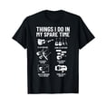 thumbnail image 1 of Guitar Player Outfit Musician Things I Do In My Spare Time T-Shirt, 1 of 5