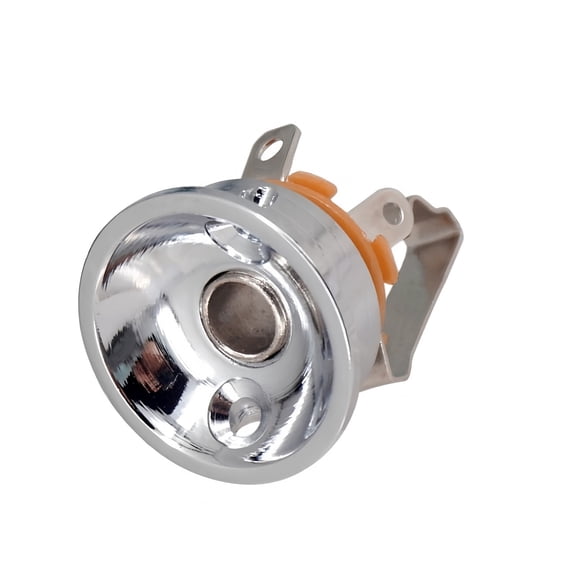 Guitar Plug Instrument Jacks Socket Music Jacks Sockets Single Channel Metal Texture for Electric Guitars and Basses