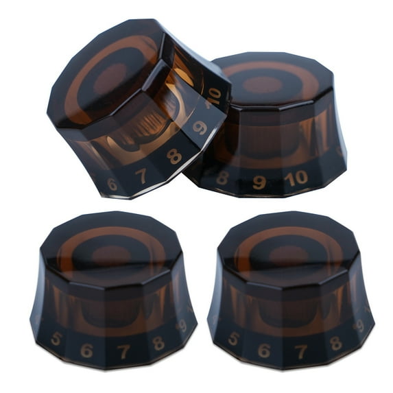 Guitar Potentiometer Knobs Guitar Turner Knobs Replacements Guitar Top Hats Knobs Volumes Control Knobs Turning Knobs