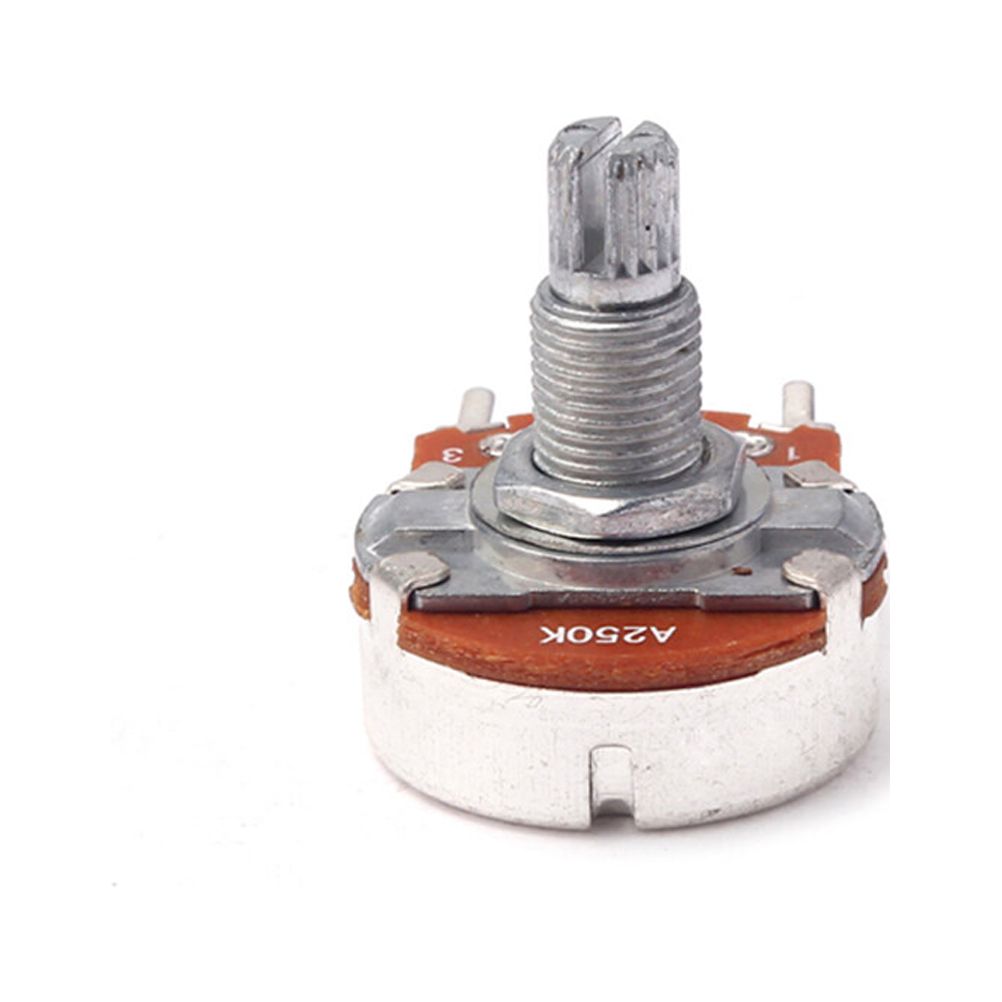 Guitar Potentiometer Volume A250k Solder Lugs Amps Audio Potentiometers Number Push and Pull