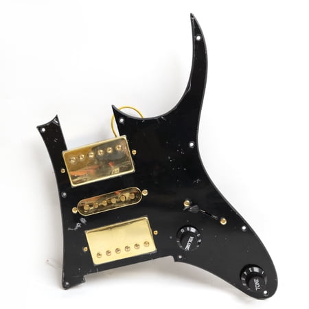 Guitar Prewired Loaded Pickguard, with HSH Humbucker & Single coil Pickups Set, For Ibanez Guitar