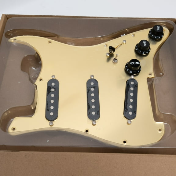 Guitar Prewired Loaded Pickguard with SSS Coil Splitting Pickup for Fender strat guitar