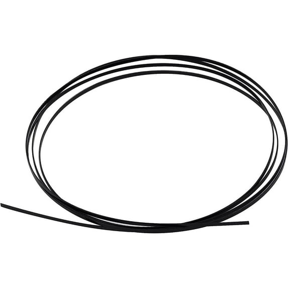 Guitar Purfling Strip Plastic Binding Acoustic Electric 1650 x 0.5 x 1.5mm Black