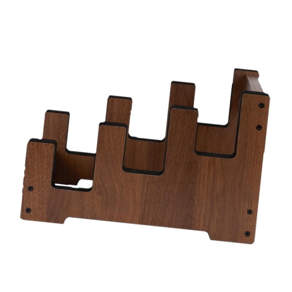 Guitar Rack Acoustic Guitar Stand Bass Display Holder Wooden Structure for Multiple Instruments Home Use