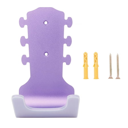 Guitar Rack Guitar Wall Hanger for Electric Guitar Violin Musical Instrument Violet