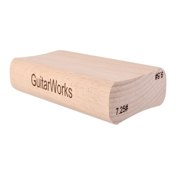 Guitar Radius Two-Way Sanding Block For Guitar Bass Fret Leveling Luthier Tool