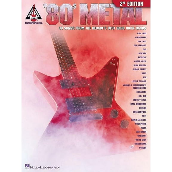 Guitar Recorded Versions '80s Metal, (Paperback)