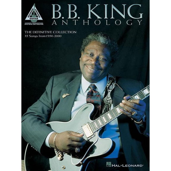 Guitar Recorded Versions B B King - Anthology Electric Guitar Songbook and Tab Sheet Music Book for Intermediate Players Blues Guitar Recorded St, (Paperback)