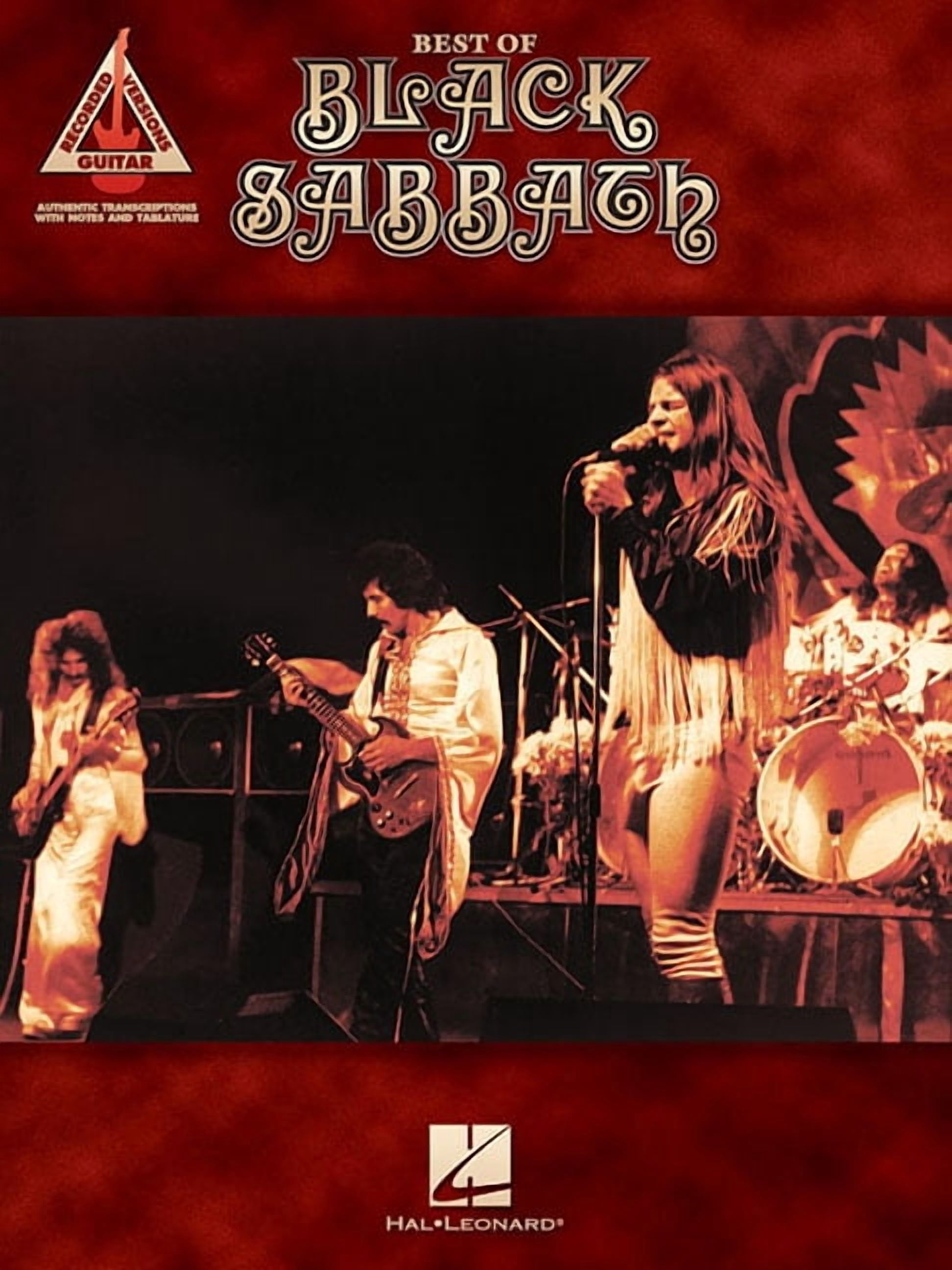 Guitar Recorded Versions Black Sabbath Guitar Tab Songbook Best of Black Sabbath Includes Paranoid, Iron Man, War Pigs, Heaven and Hell, N.I.B., , (Paperback)