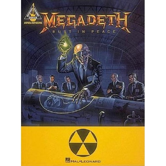 Guitar Recorded Versions Megadeth - Rust in Peace, (Paperback)