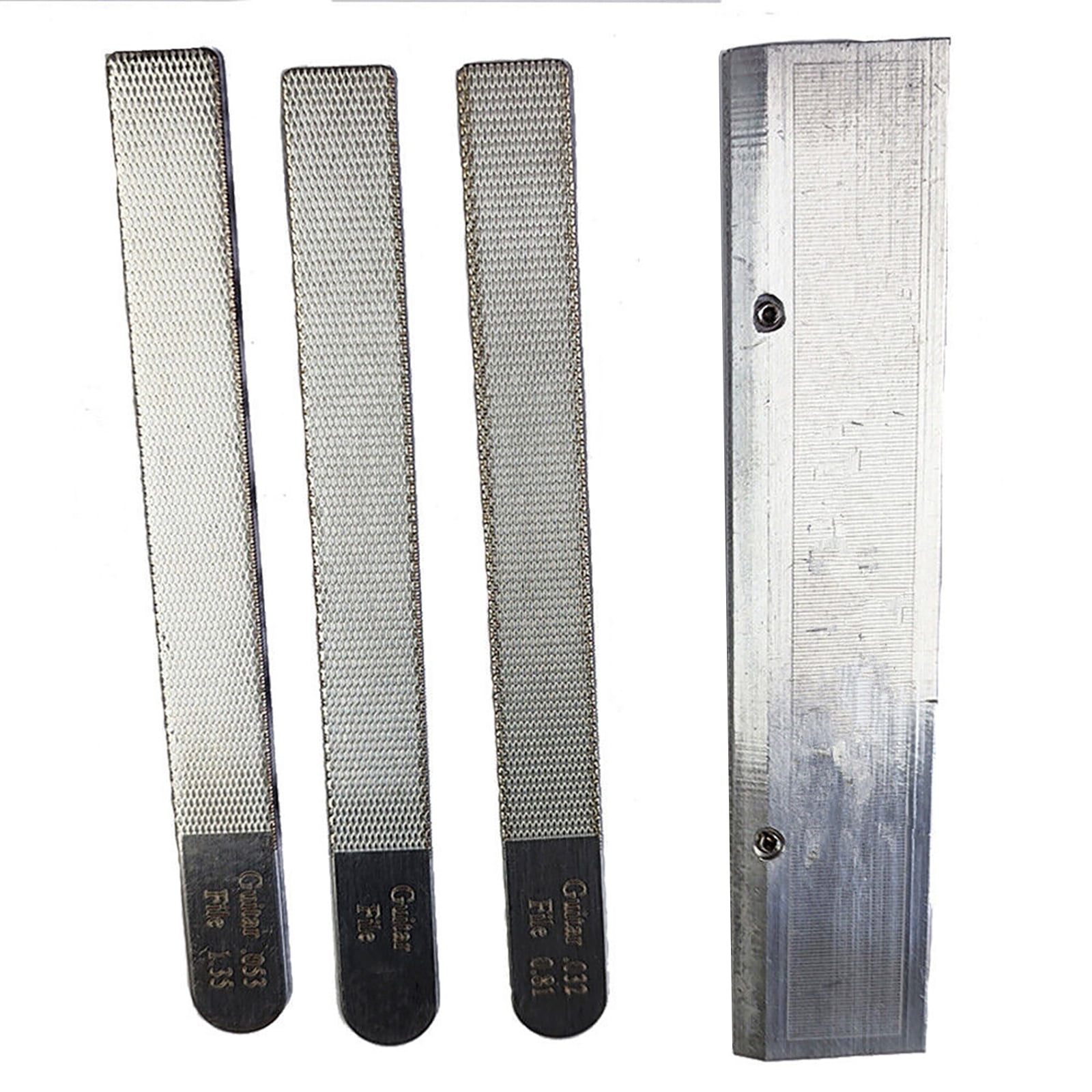 Guitar Repair Kit Steel Files and Polished Tool for Guitarists and Luthiers