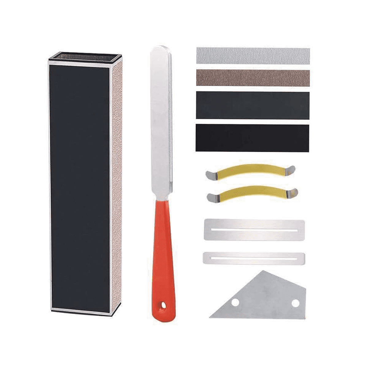 Guitar Repair Parts Leveling Rods Electric Guitar Sandpaper Files Bass Acoustic Guitars