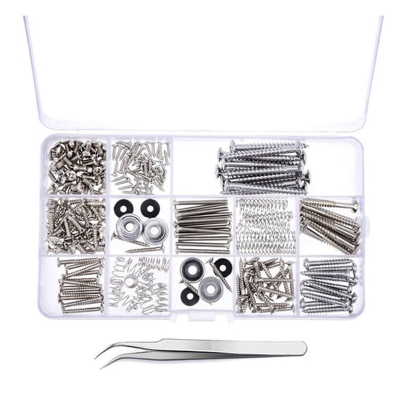 Guitar Repair Screws 9-Piece Set Guitar Accessories Strap Buckle Set Pianist Tools C1002