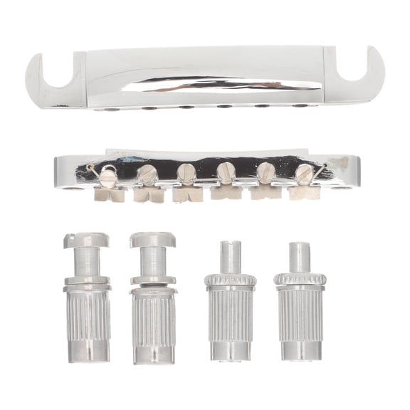 Guitar Saddle Bridge Tailpiece Electric Bridges Accessory Parts and Accessories Metal