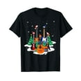thumbnail image 1 of Guitar Santa Hat Christmas Tree Funny Music Loves Xmas Gifts T-Shirt, 1 of 5