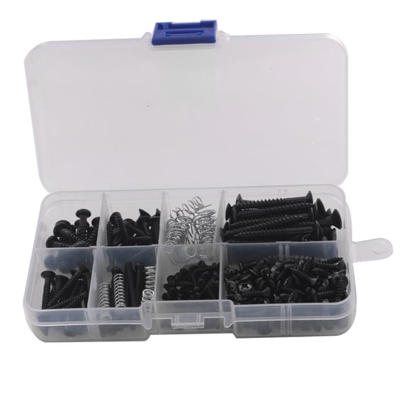 Screwdriver Point Types 226 Pieces Guitar Mounting Screws Assortment Box 9 Types Electric ...
