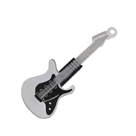 Guitar Shape Elegant Hair Clip 2000s Sweet Balletcore Hairpin Women Girl Flat Clip Hairpin Balletcore