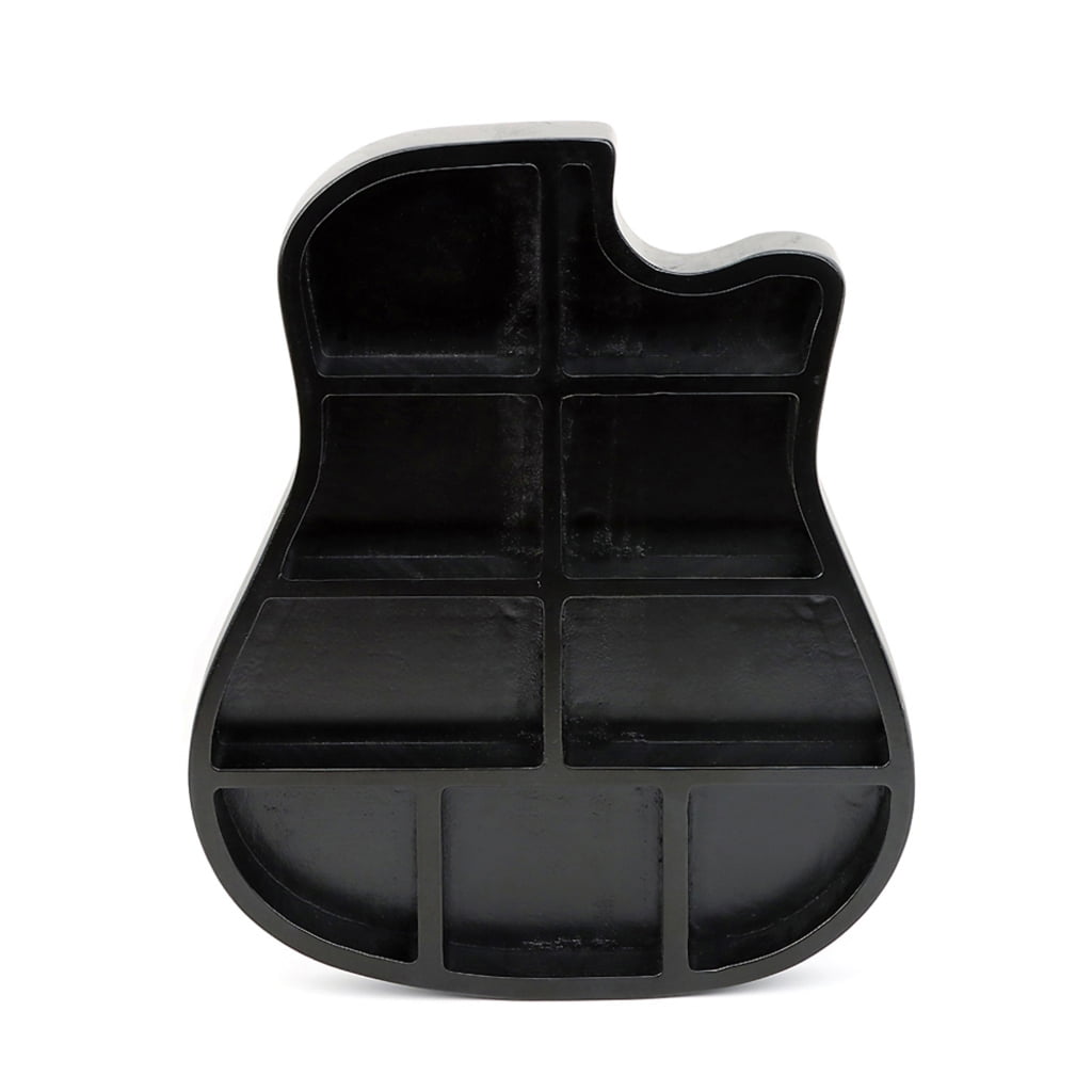 Guitar Shaped Picks Storage Box Guitar Picks Holder Case Guitar Stuff for Guitarist Music Lovers, Beginners