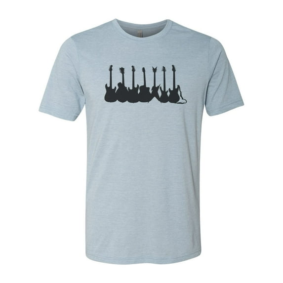 Guitar Shirt, Guitars, Gift For Musician, Guitar Gift, Guitar Player T, Music Apparel, Guitar Apparel, Unisex Gift, Gift For Guitarist, Stonewash Denim, LARGE