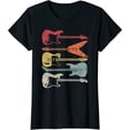 thumbnail image 1 of Guitar Shirt Retro Style Gift For Guitarist T-Shirt, 1 of 3