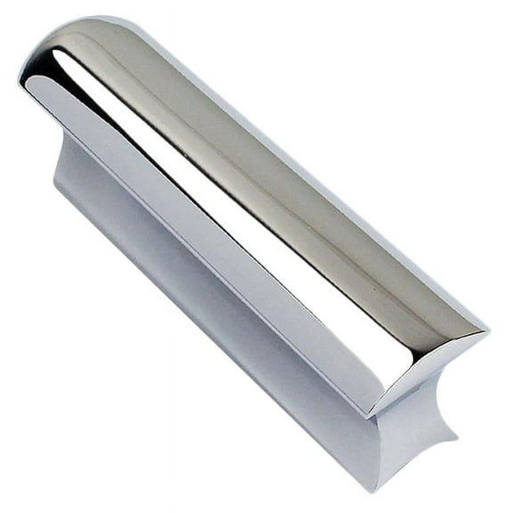 Guitar Slide Steel Solid Stainless Tone Bar Hawaiian Slider for Acoustic Electric Instruments Portable(Chrome Color)