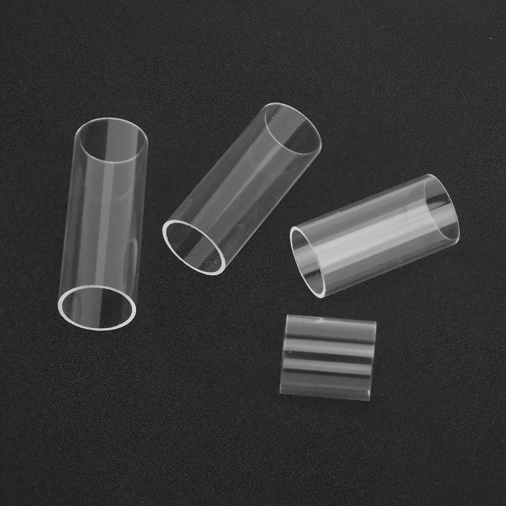 Guitar Slide Transparent Glass Bass Durable String Slides Cylinder ...