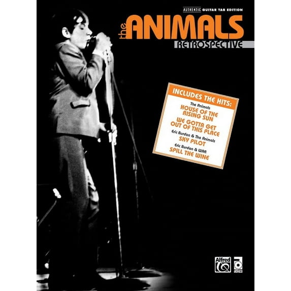 Guitar Songbook The Animals: Retrospective, (Paperback)