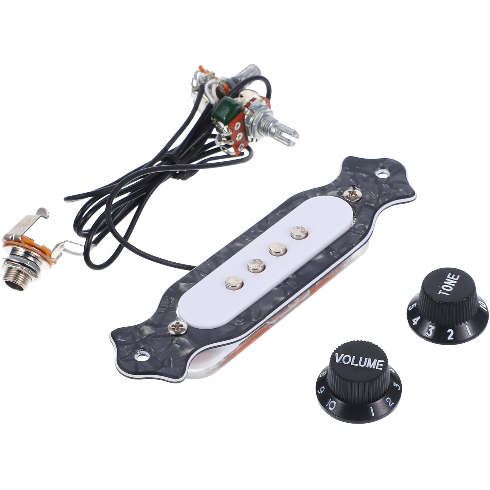 Guitar Soundhole Pickup Acoustic Guitar Pickup Volume Control Knob Pre