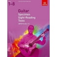 thumbnail image 1 of Guitar Specimen Sight-Reading Tests, Grades 1-8, 1 of 1