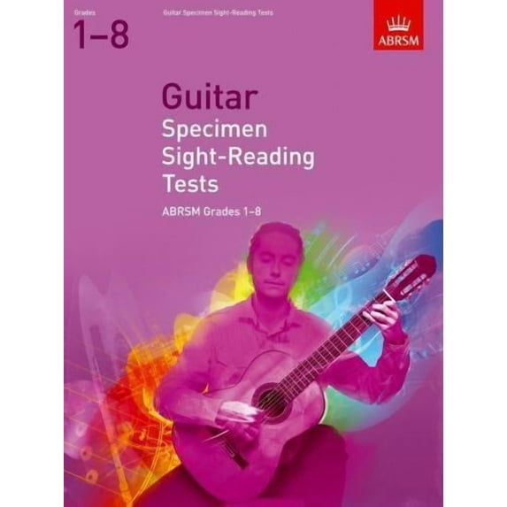 Guitar Specimen Sight-Reading Tests, Grades 1-8