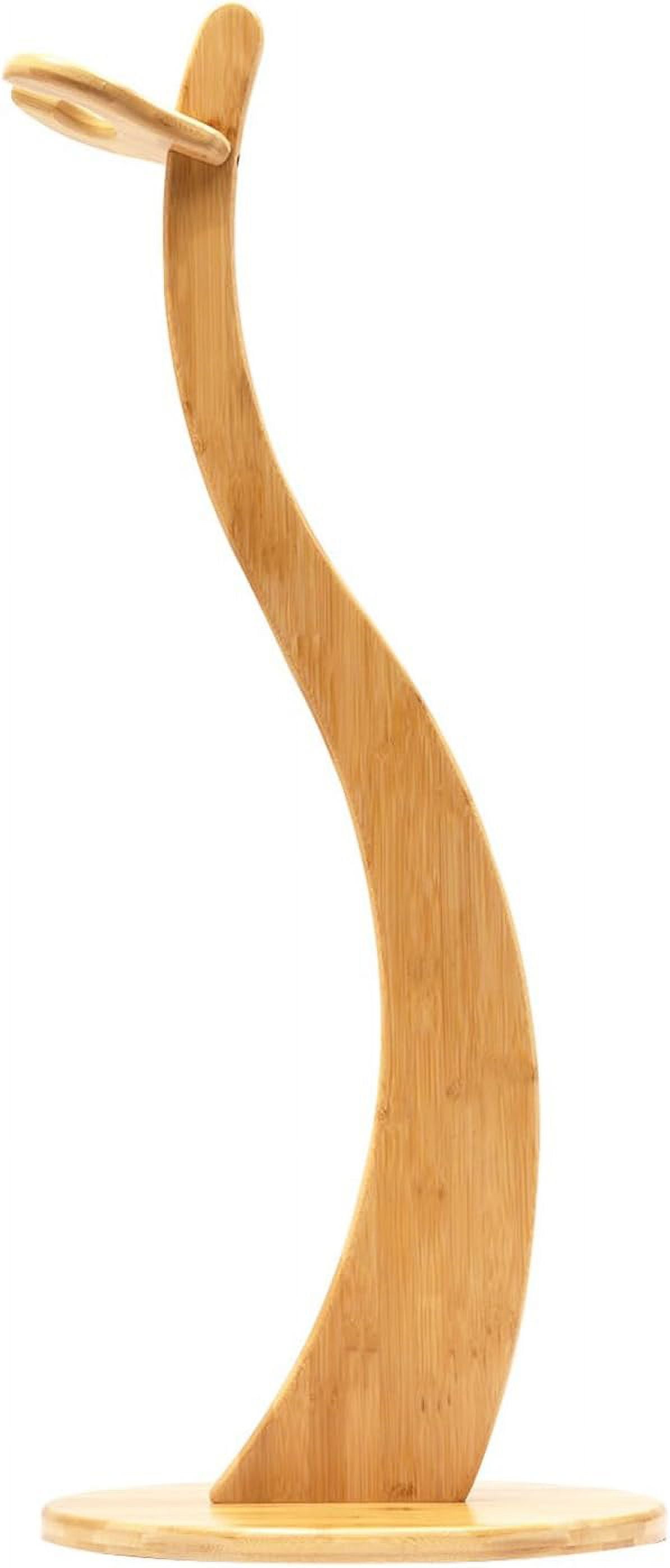 Guitar Stand Premium Bamboo Guitar Display Floor Stand For Different Guitars Bass And Other Small Musical Instruments-Height Of 40.55 Inches