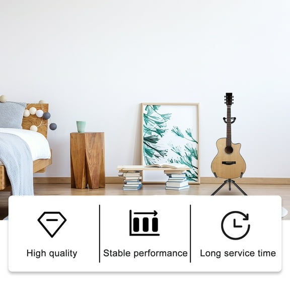 Guitar Stand Rack Bass Holder Multi Support Floor Hooks Banjo Display Shelf Folding Acoustic Stands