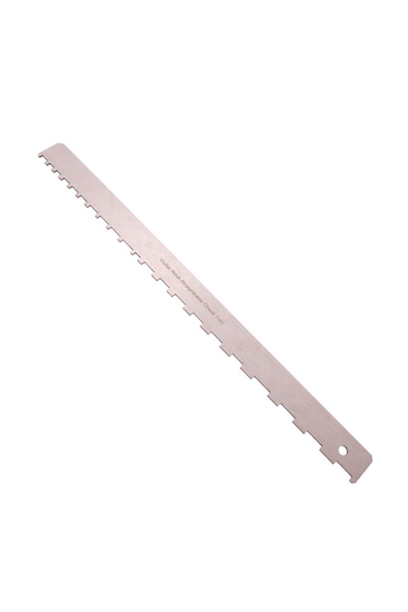 Guitar Straight Edges Guitar Neck Notched Ruler Tool Guitar Neck Ruler Luthier Tool Stainless Guitar Neck Notched Ruler
