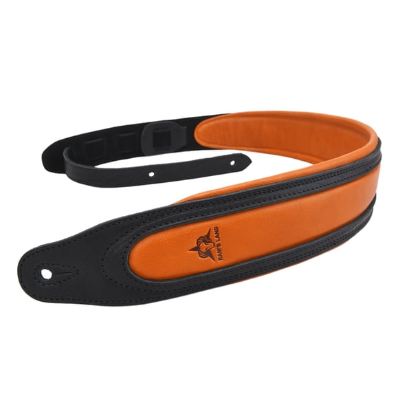 Guitar Strap Belt Cowhide Leather Guitar Strap, Adjustable for Electric Bass Guitar , Guitar Accessories