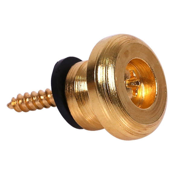 Guitar Strap Button Acoustic Locks Replacement System Screws Grover Electric Buttons 6 Pcs