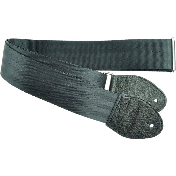 Guitar Strap (GS0000BK04BK),Black,Medium