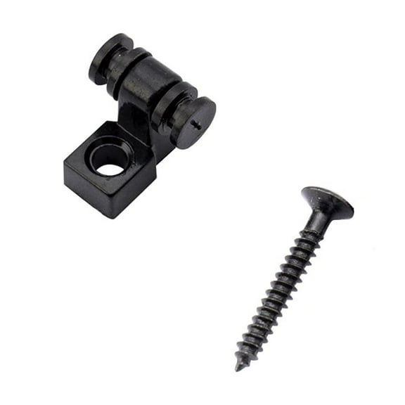 Guitar Strat Roller String Tree Guide Retainer Electric Screw Fender Black Tele