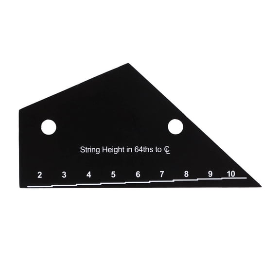 Guitar String Action Gauge Precision Tool For Accurate String Height Measurement On Guitars Basses