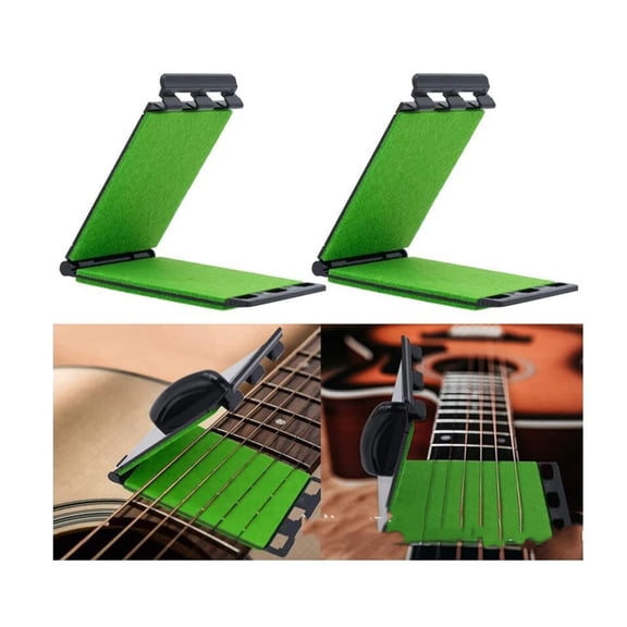 Guitar String Cleaner Scrubber, Fingerboard Cleaning Cloth, Guitar Fretboard Cleaner Wiper, Cleaning Maintenance Care Kit for Guitar/Bass/Mandolin/Ukulele2 Pack
