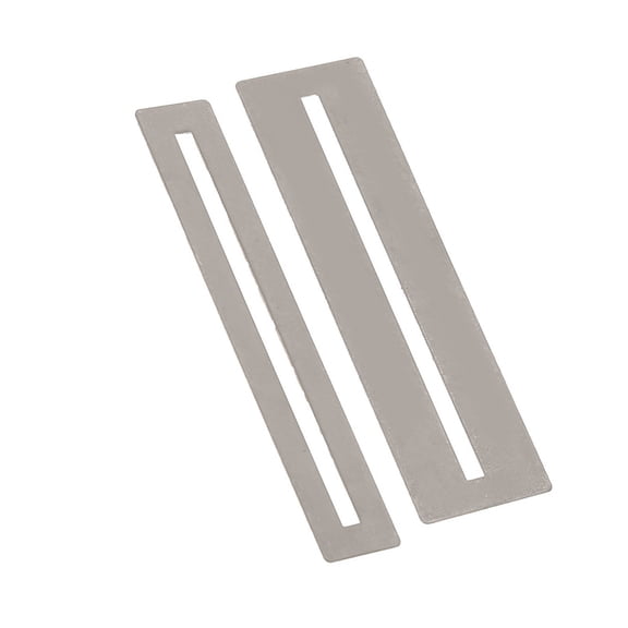 Guitar String Gauge Tool with Fret Protectors Set, Stainless Steel Double Sided String Action Ruler for Electric, Acoustic, Bass, Classical Guitars