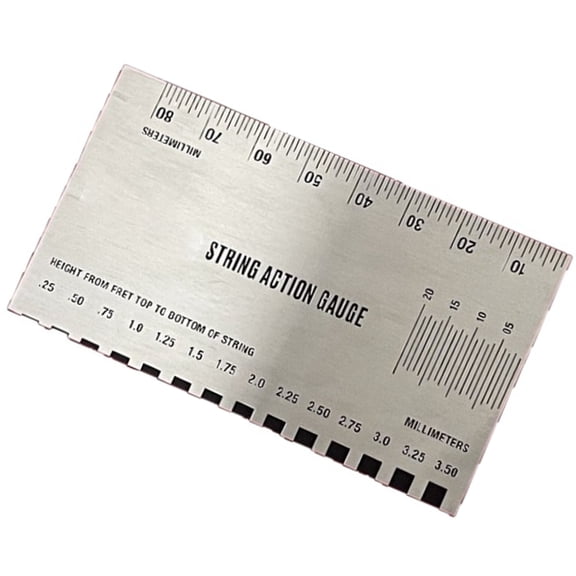 Guitar String Height Gauge for Accurate Measurement on All Guitar Types